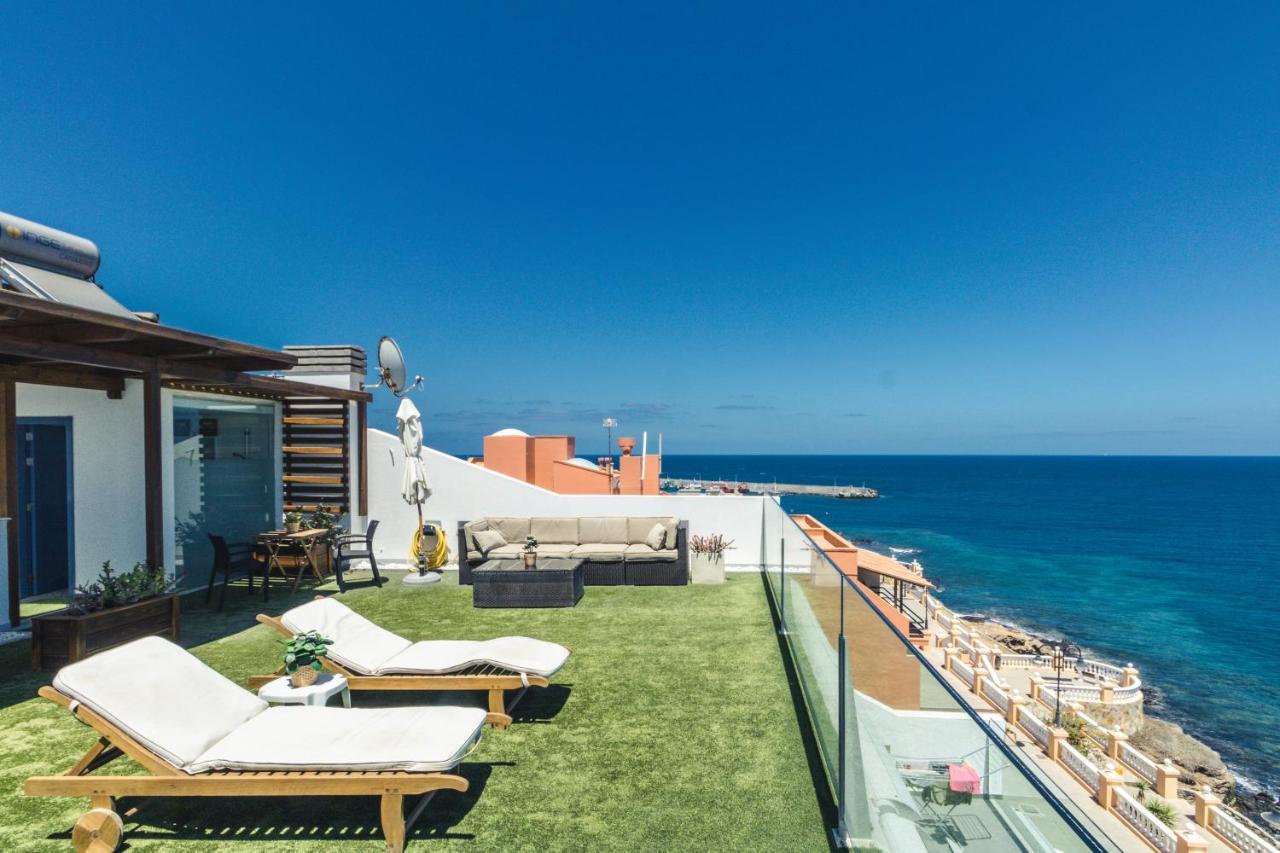 Melenara Beach Avenue Apt Shared Terrace Екстериор снимка